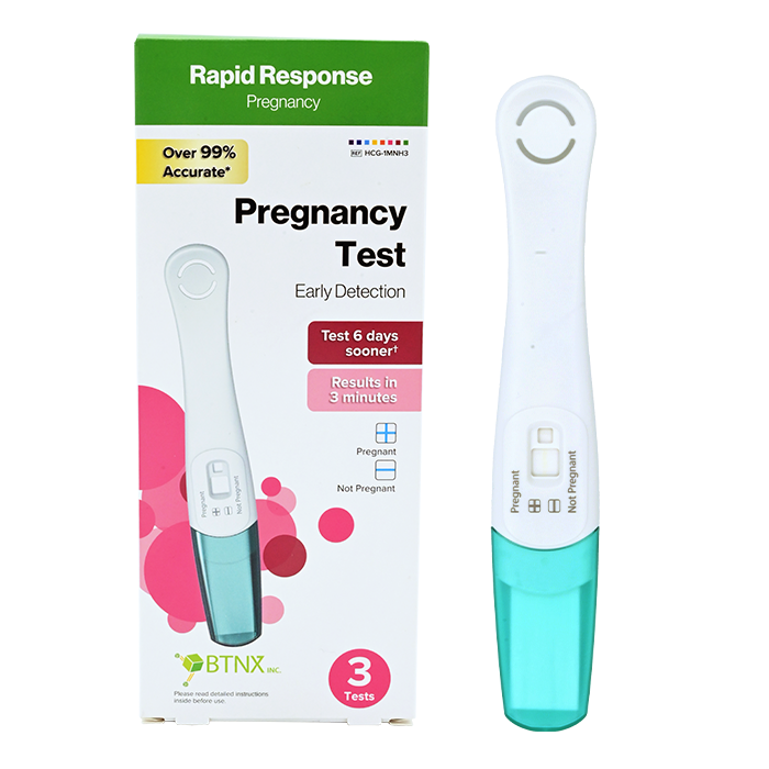 Test de grossesse à réponse rapide