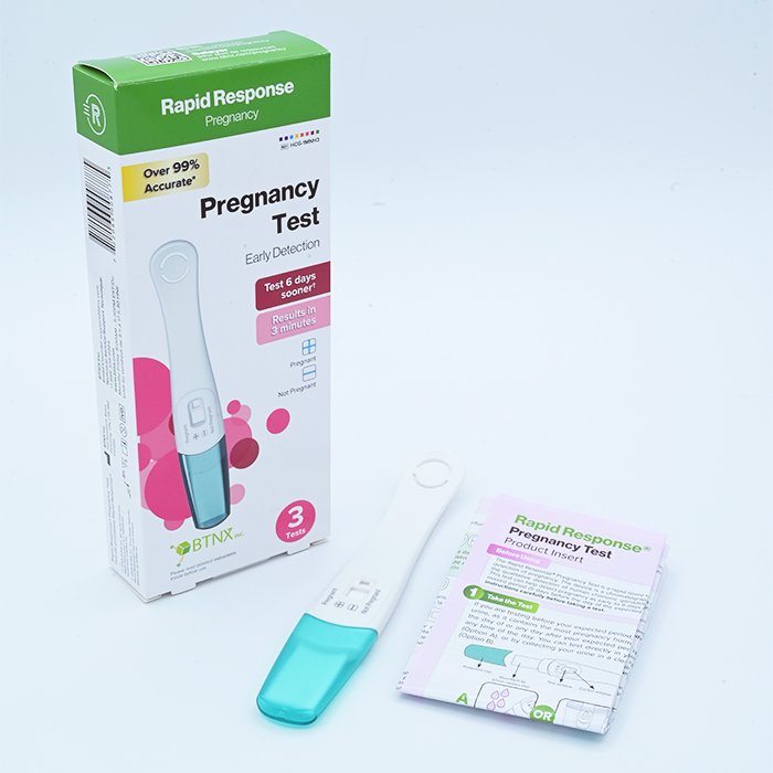 Test de grossesse à réponse rapide