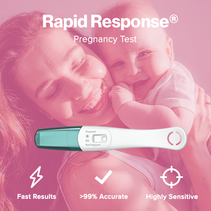 Test de grossesse à réponse rapide